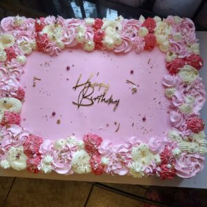 Half Sheet Cake